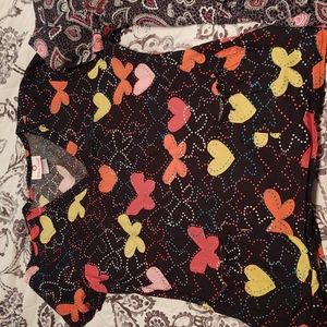 Bundle of 3 White Cross scrub tops size medium